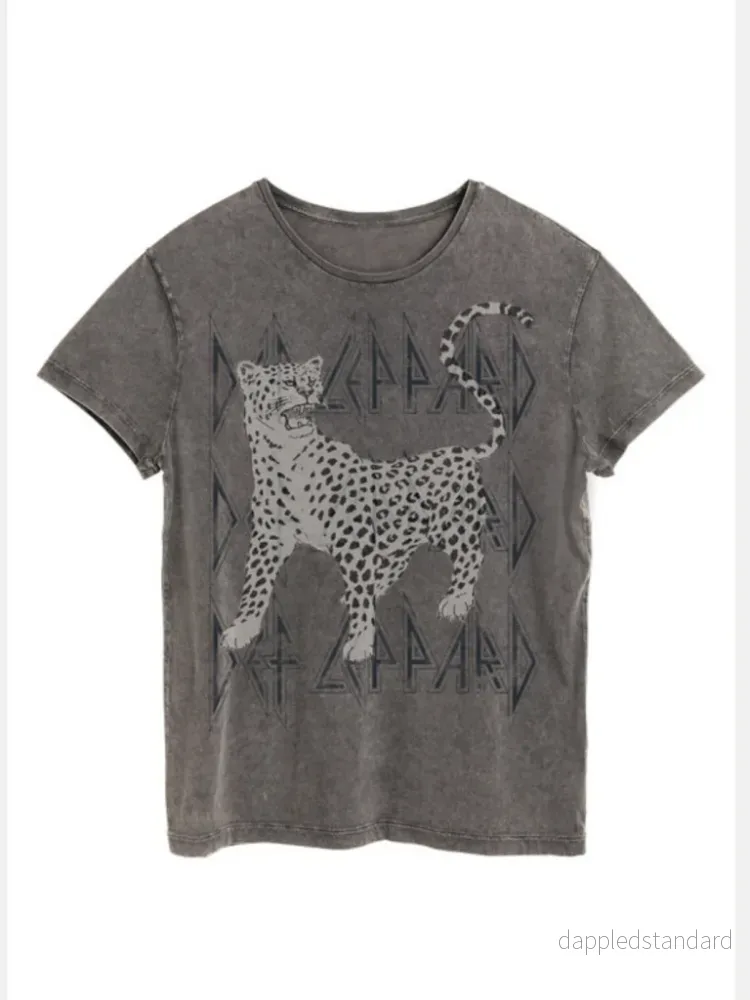 Charcoal Icôn Def Leppard T-shirt herr - Bild 2