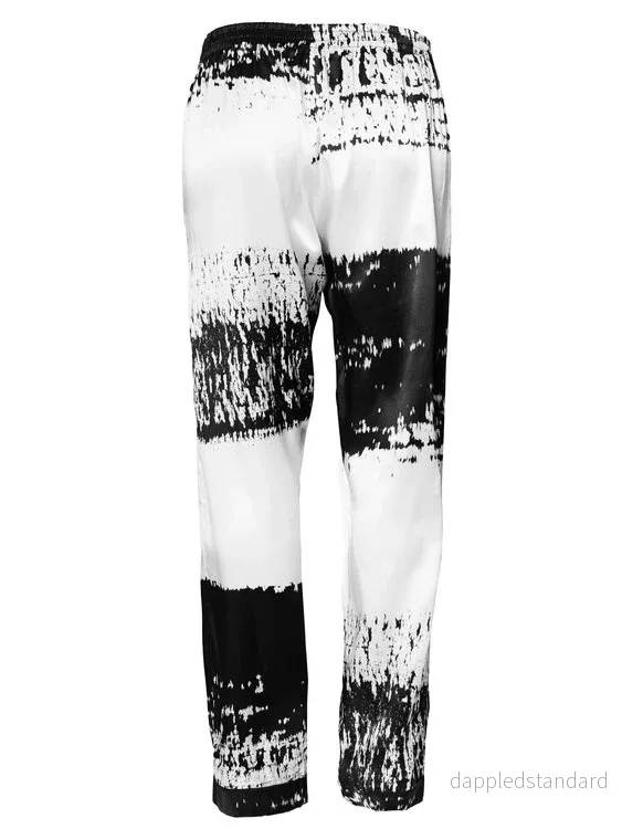 Monochrome Stripe Sidenbyxa Herr - Bild 3
