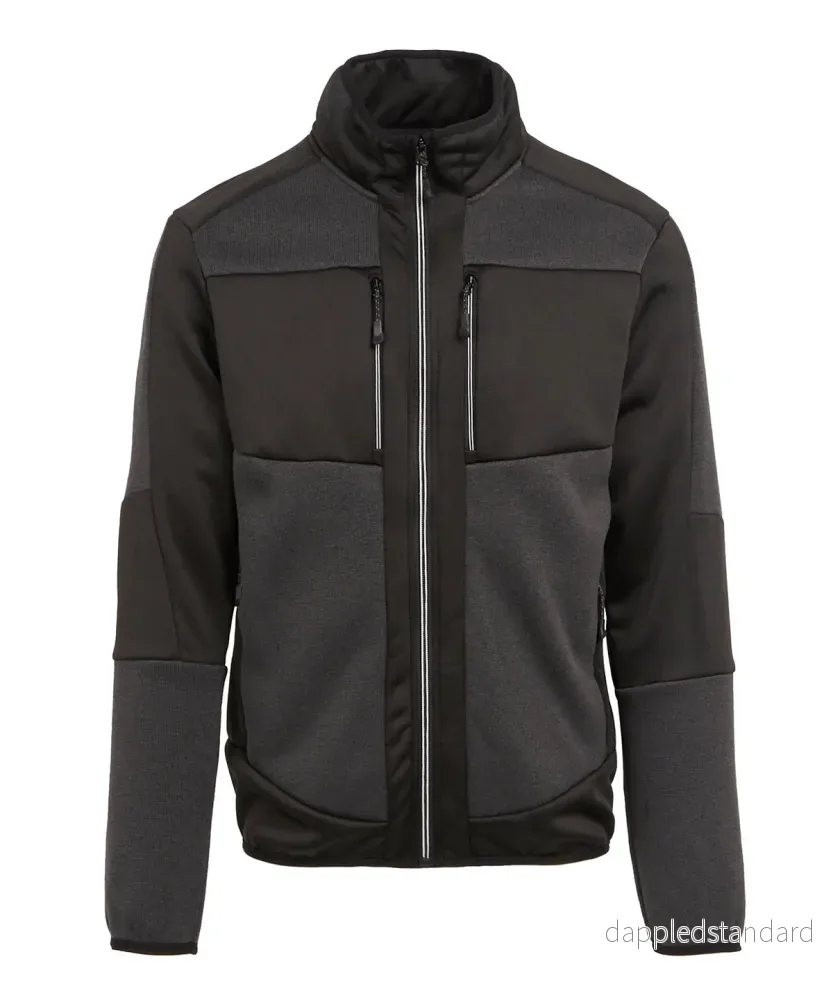 E-Volve unisex mellanlager med stickad effekt och stretch E-Volve unisex mellanlager med stickad effekt och stretch