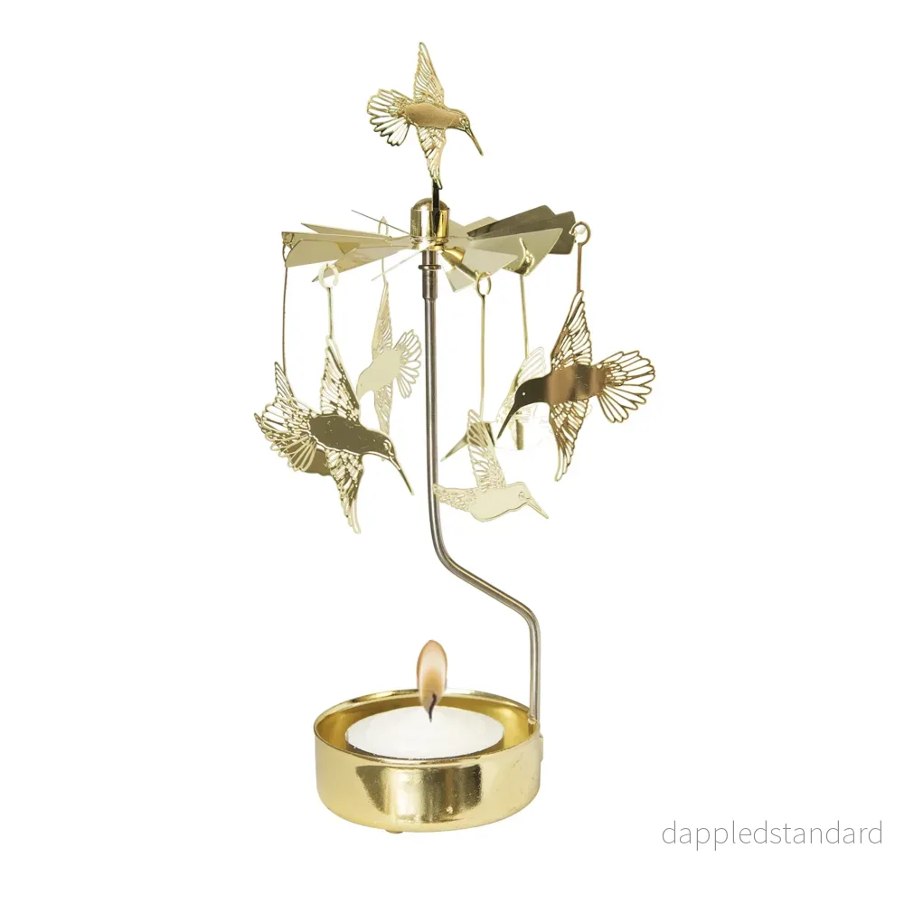 Rotary Candle Holder Humming Bird Rotary Candle Holder Humming Bird