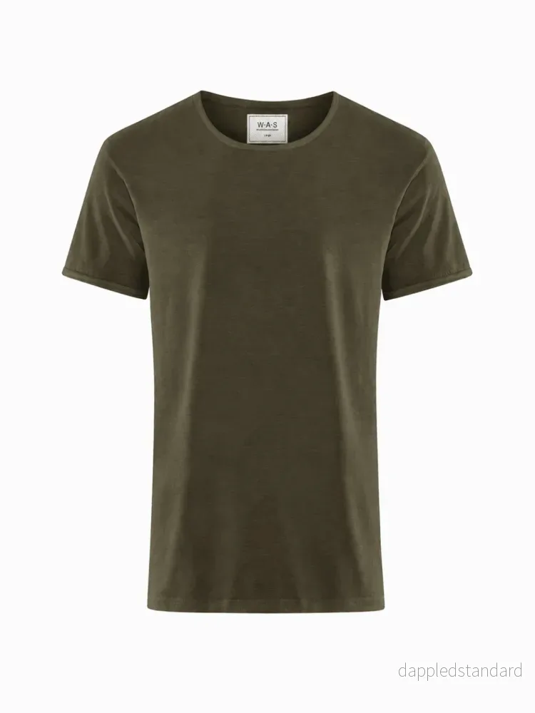 Svart WAS Vegas T-shirt i Raw Look