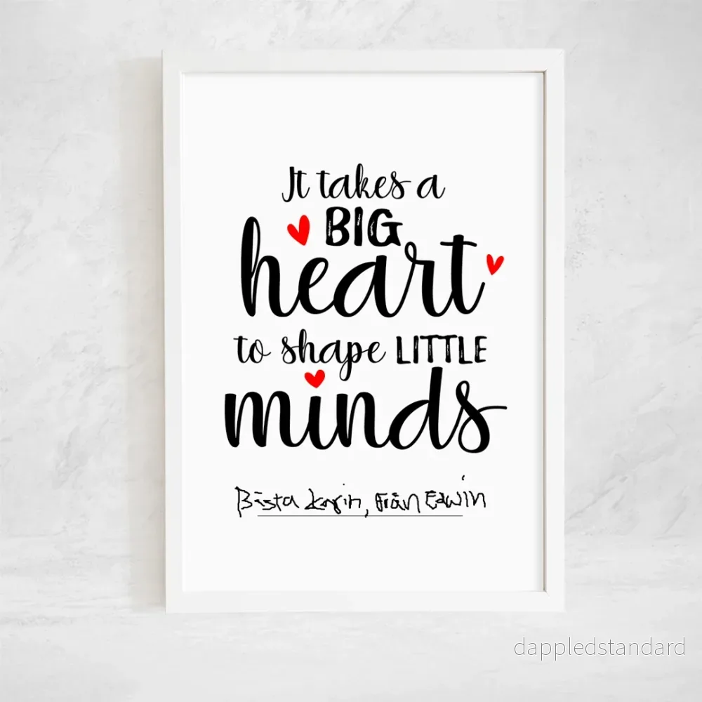 Poster | Big heart Poster | Big heart