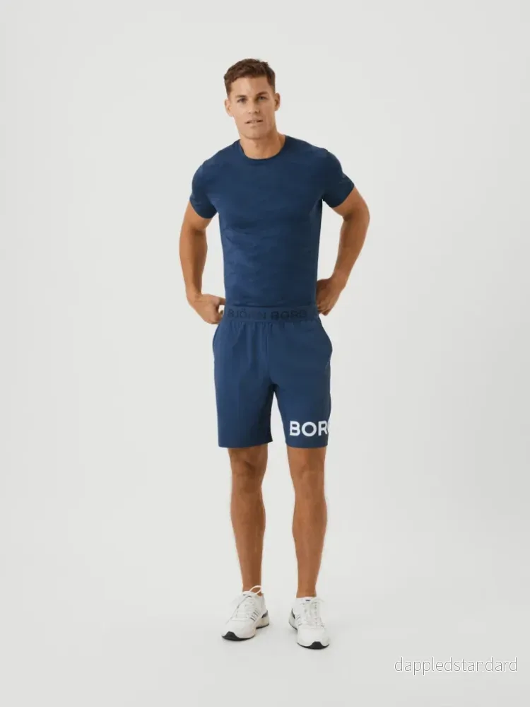 Björn Borg Blå Performance Shorts - Bild 2