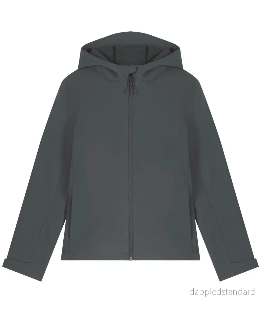 Dam Stella Discoverer softshell med huva