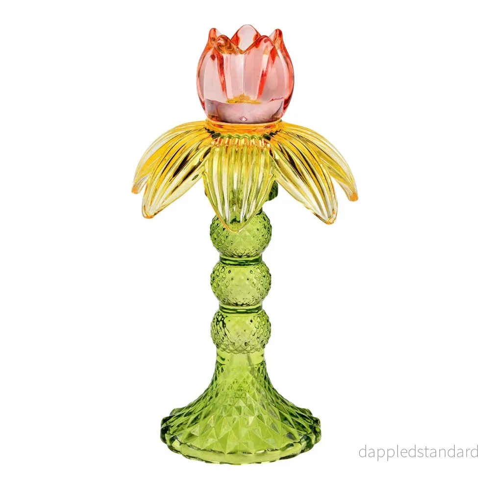 Ljusstake Tulpan i glas