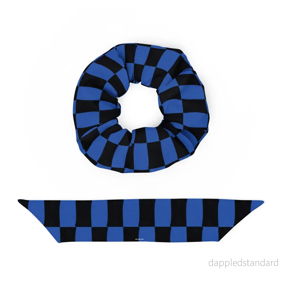 Scrunchie i återvunnet material Ika Smårutig - Bild 2