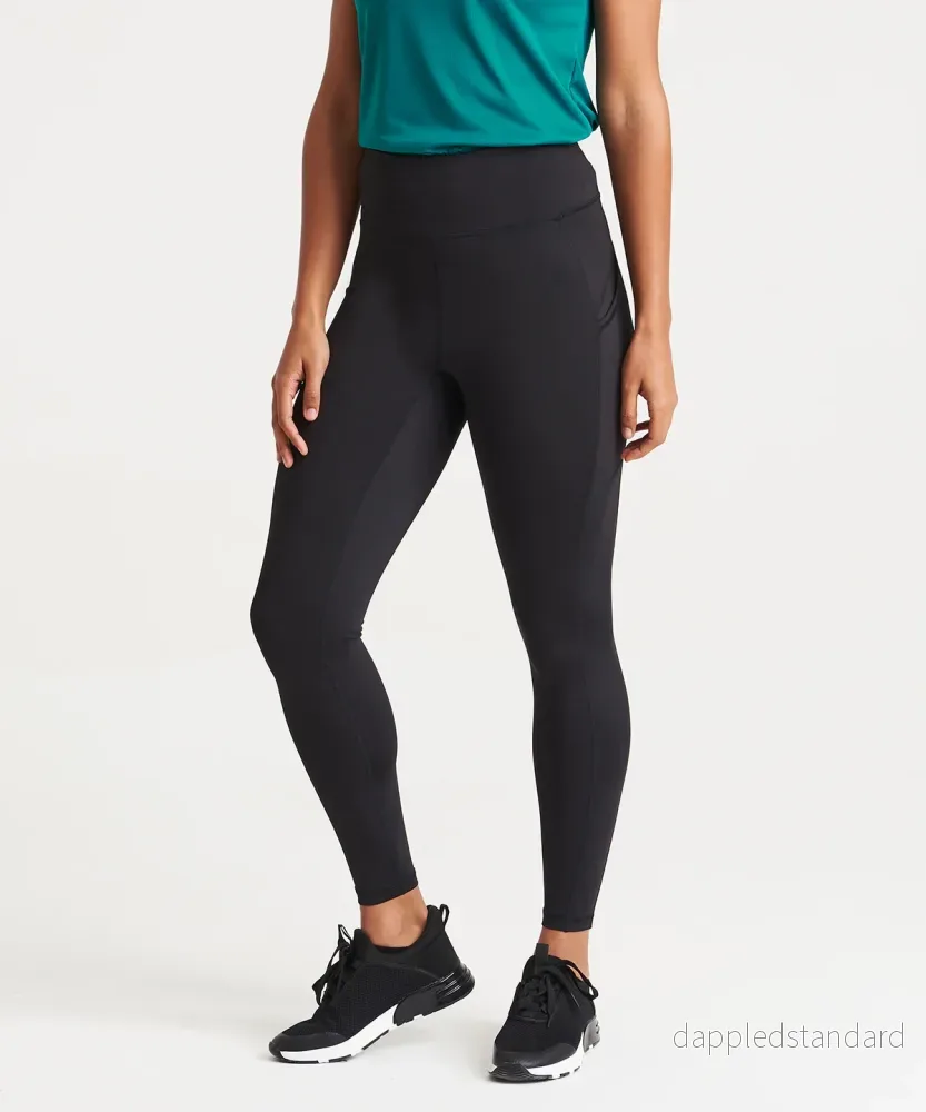 Leggings i återvunnen teknik för damer