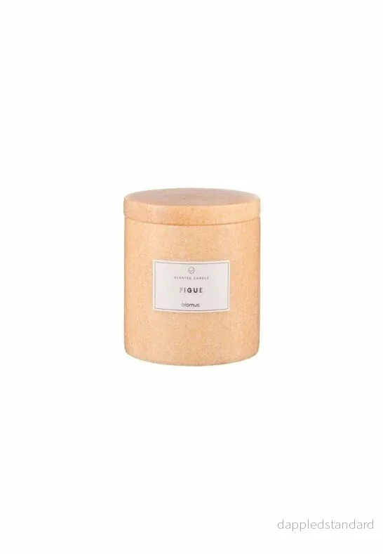Frabli Doftljus Marmor 8 cm Fikon Indian Tan