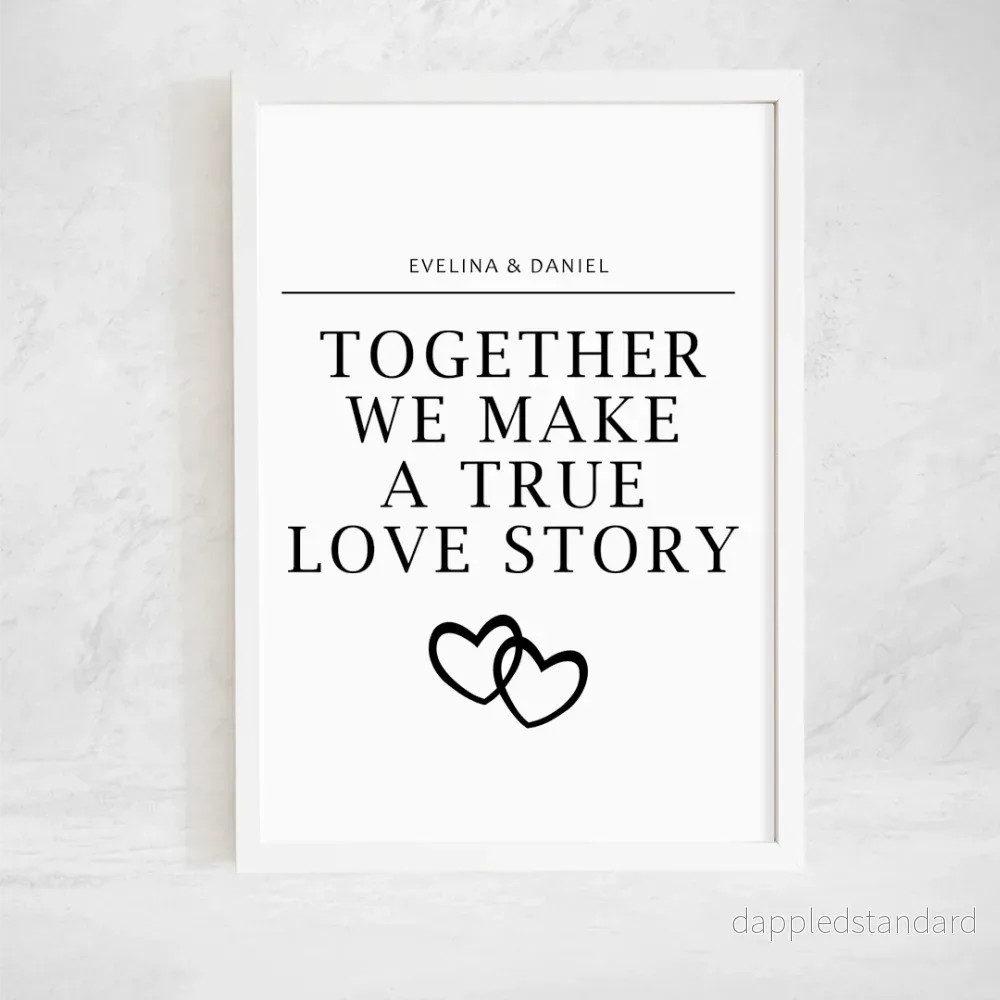 Poster | True love story Poster | True love story