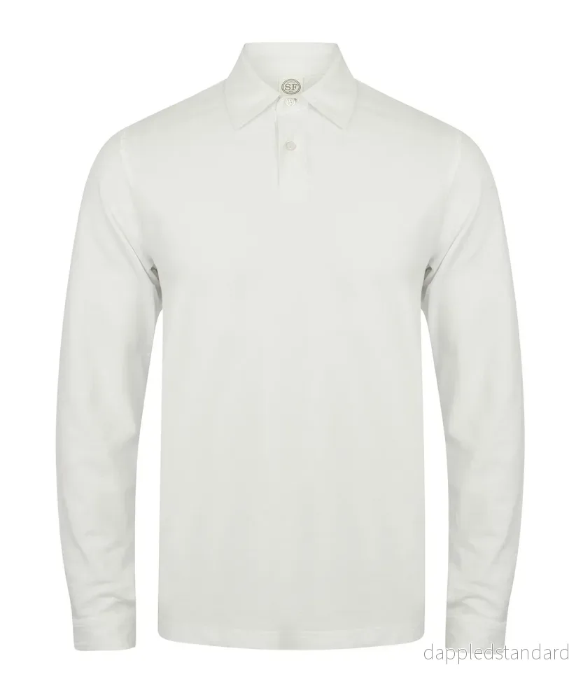 Long Sleeve Stretch Polo - Bild 3