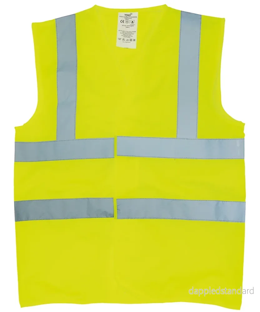 Flamskyddad ärmlös väst i hi-vis-utförande Flamskyddad ärmlös väst i hi-vis-utförande