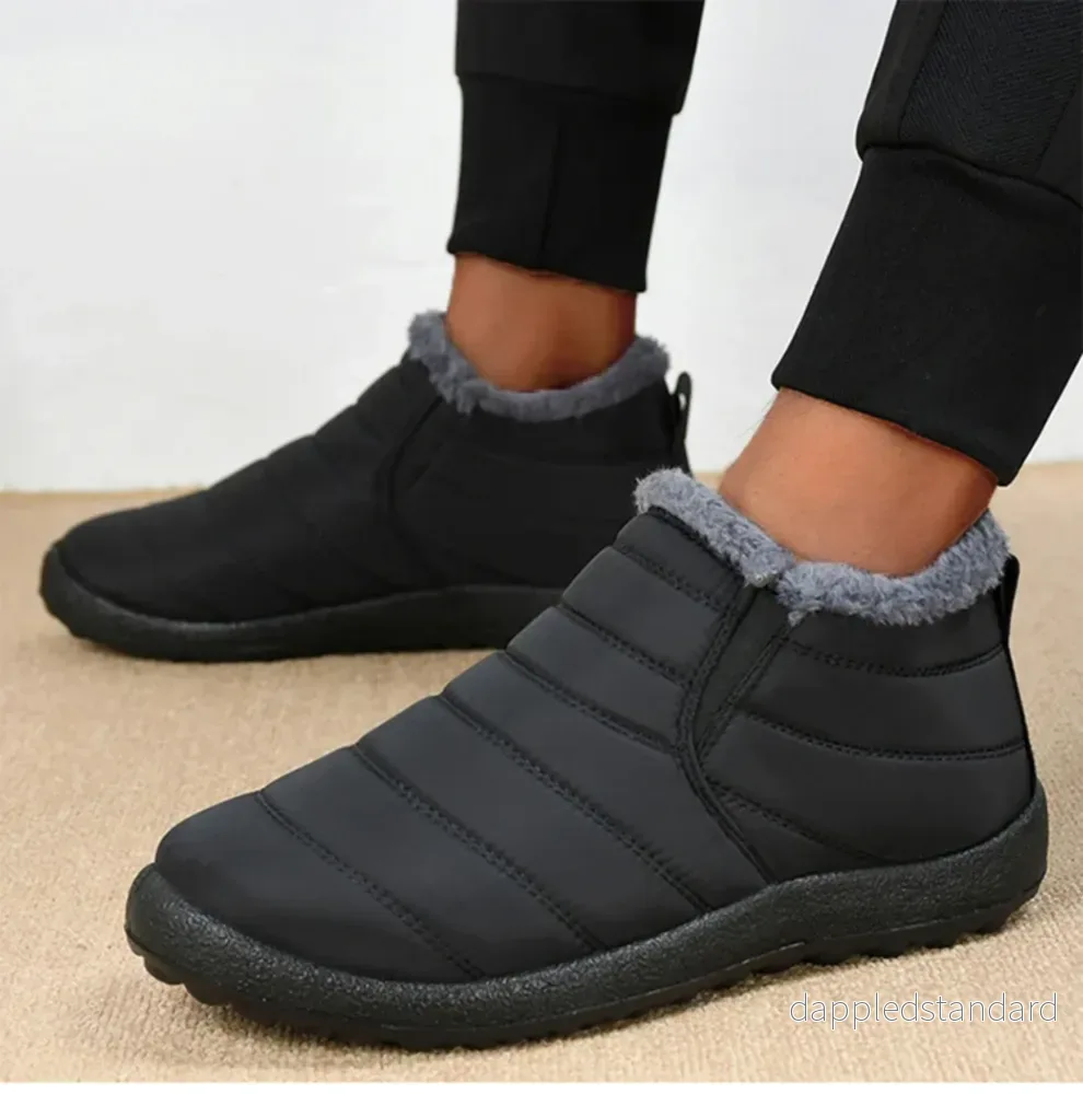 CozyStep™ Fodrade Vintertofflor – Varma & Bekväma Hela Vintern - Bild 2