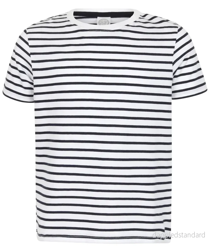 Barn randig T-shirt - Bild 2