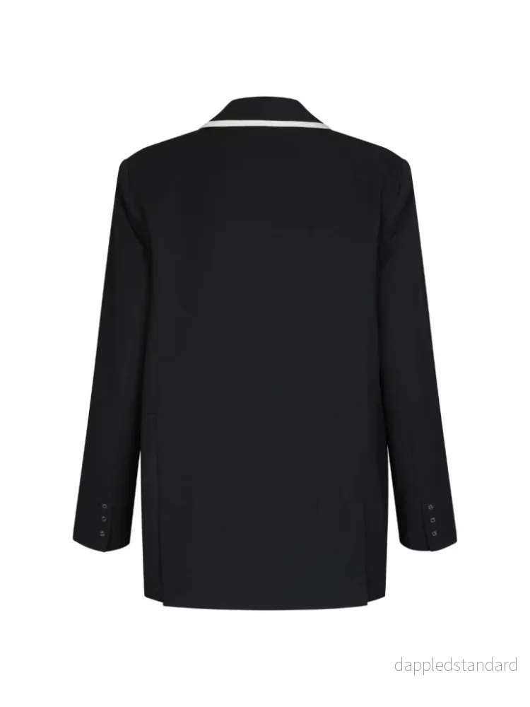 Svart Oversized Falippa Custommade Blazer - Bild 2