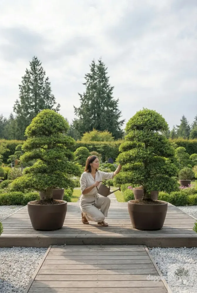 Japansk järnek – Ilex crenata ‘Kinme’ – formklippt praktexemplar