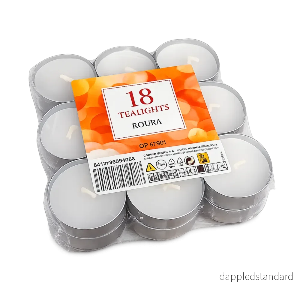 Värmeljus Vita Basic 16×38 mm