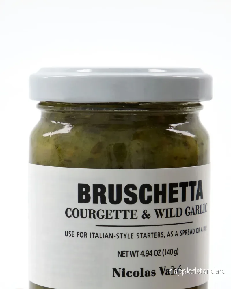 Bruschetta, courgette & wild garlic - Bild 3