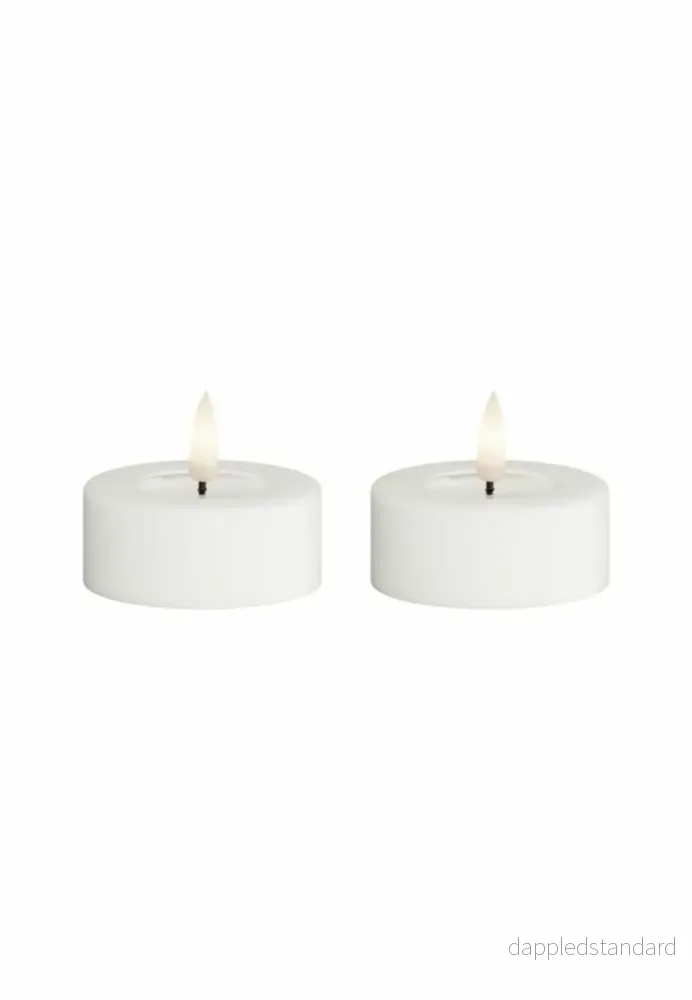 Värmeljus LED 2-Pack 6×4,5 cm