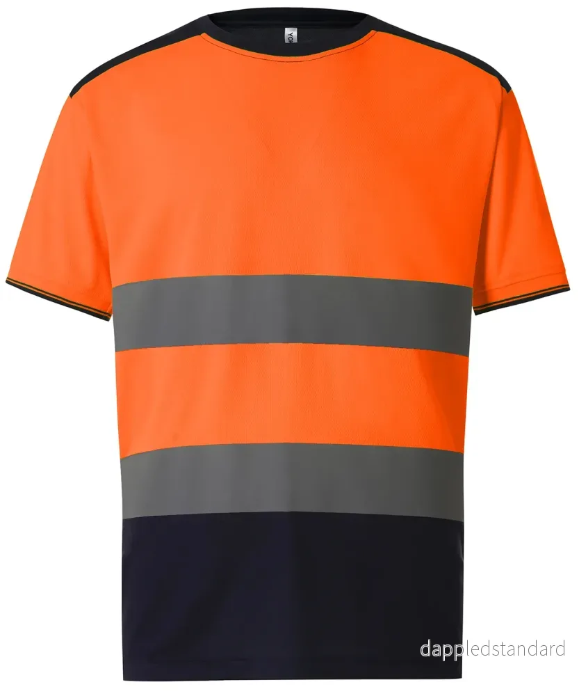 Hi-vis tvåfärgad t-shirt - Bild 2