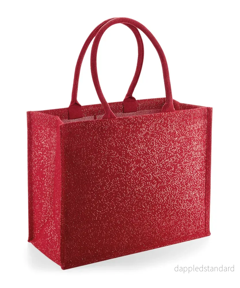 Shimmer Jute Shopper - Bild 3
