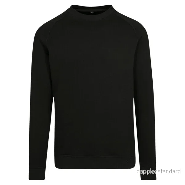Build Your Brand Raglan Sweat Crew Neck – Stilren Sweatshirt med Raglanärm - Bild 2