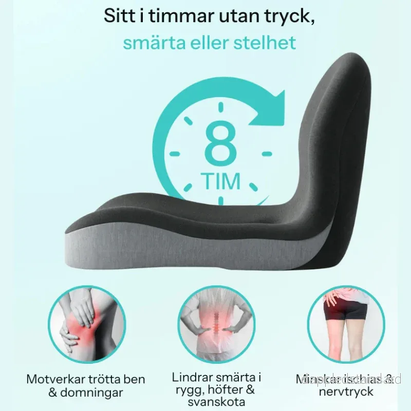 SitRelief | Lugnande avlastning för rygg, höfter och svanskota - Bild 2