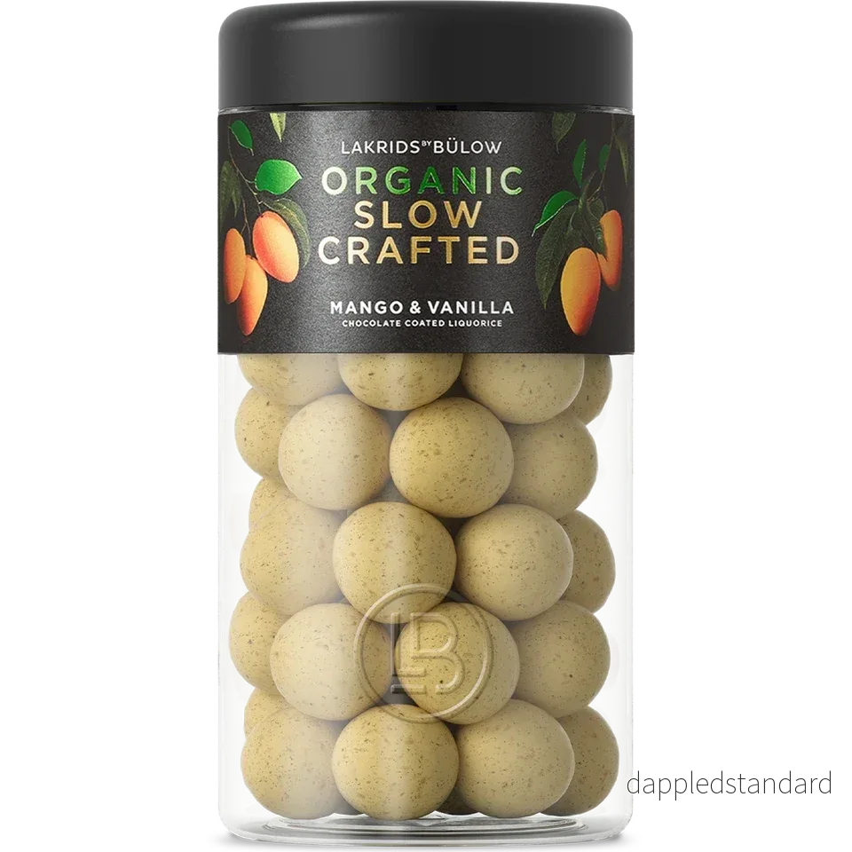 lakrits by bulow Origanic mango/vanilj lakrits by bulow Origanic mango/vanilj