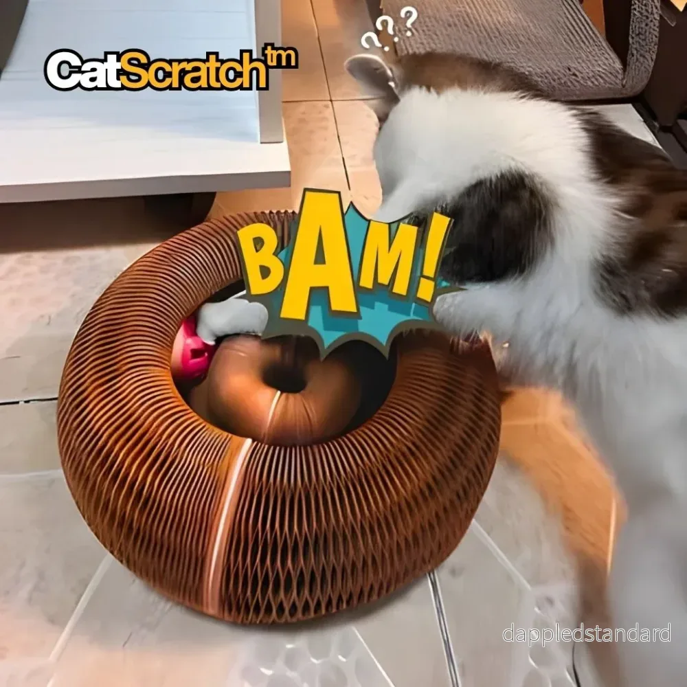 CatScratch | Rolig klöslek för aktiva katter - Bild 3