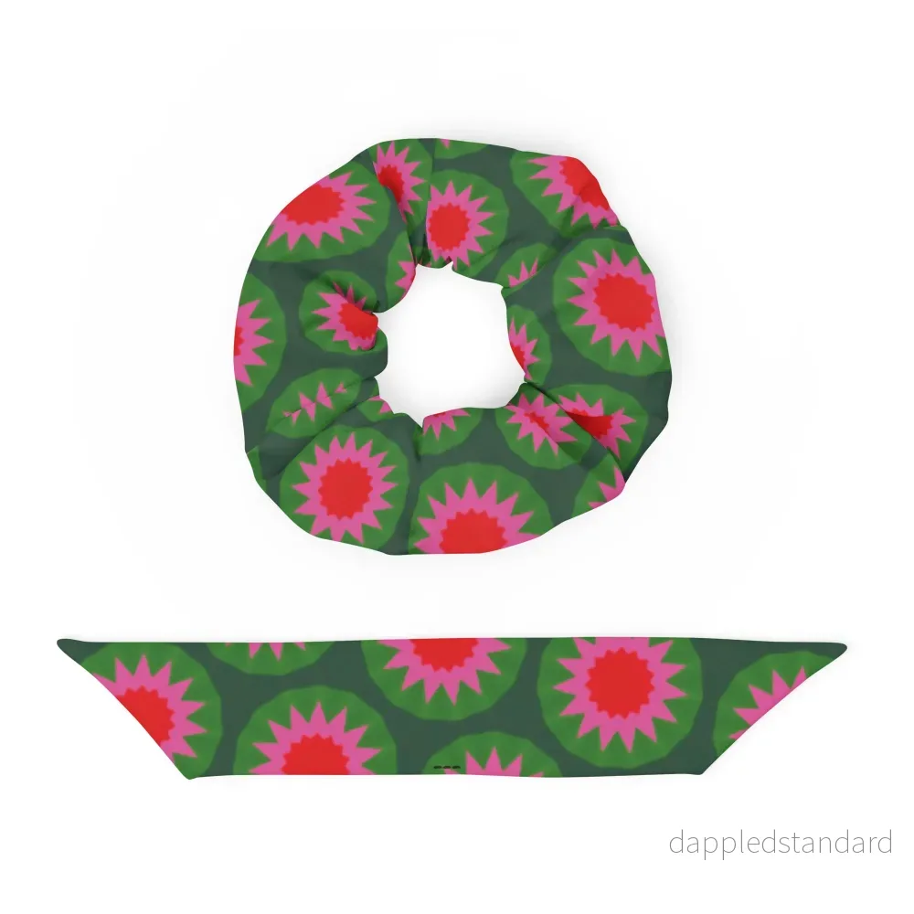 Scrunchie i återvunnet material Gir - Bild 2