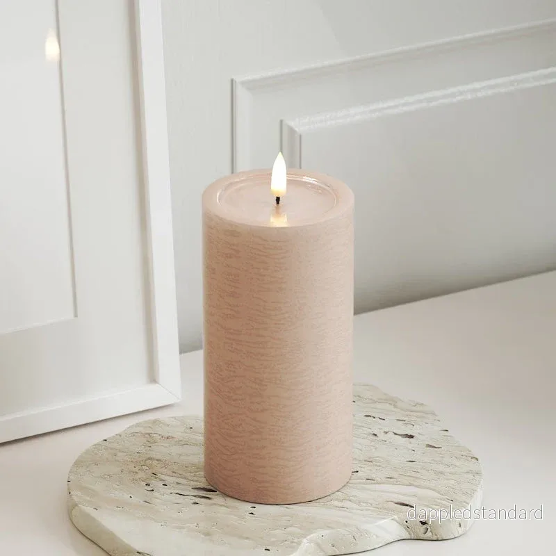 Unique LED Blockljus Rosa 7,5x15 cm - Bild 3