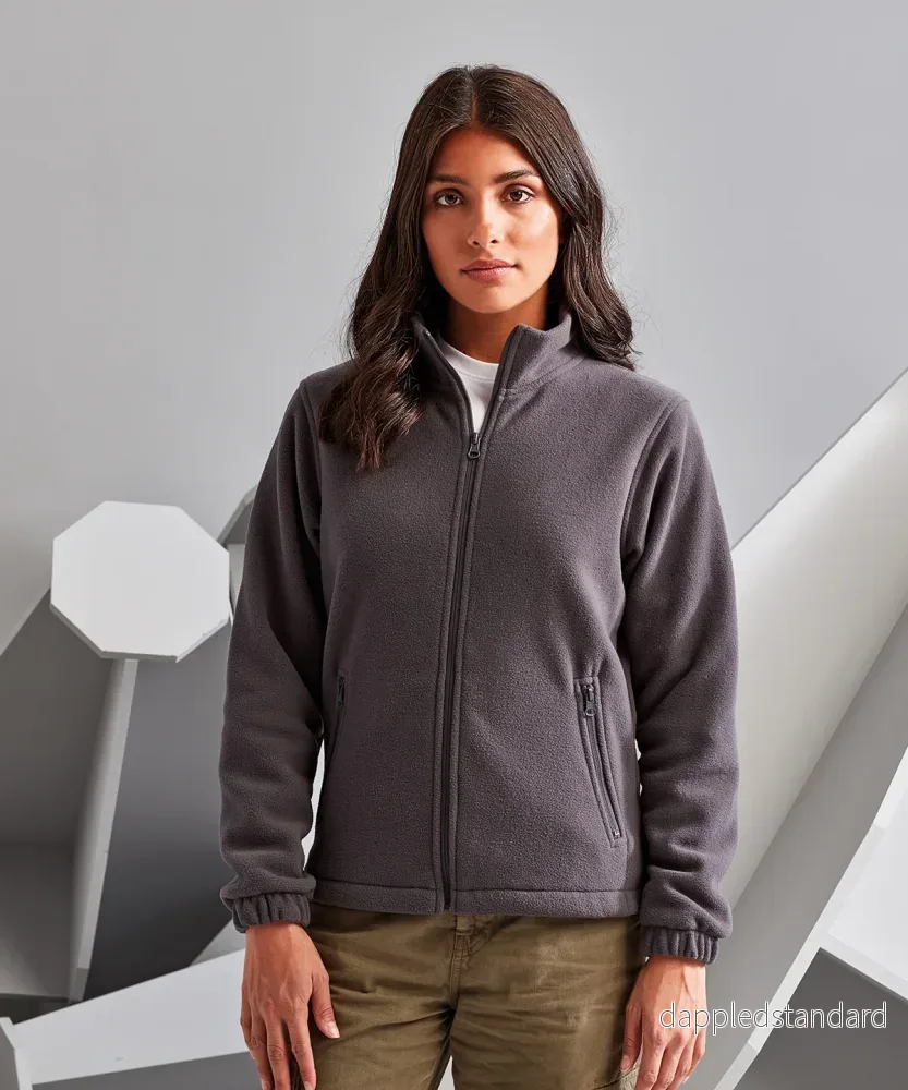 Fleece med dragkedja för damer Fleece med dragkedja för damer