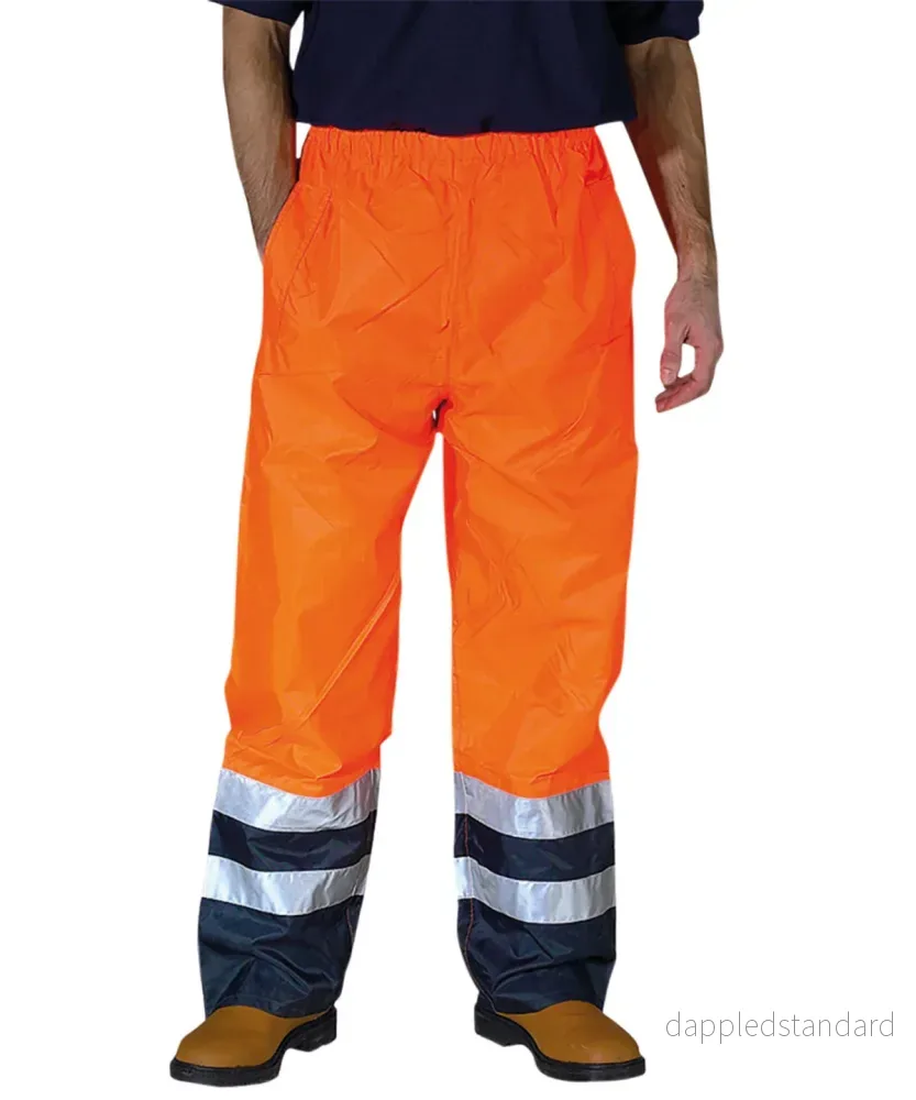 Hi-vis vattentäta överdragsbyxor