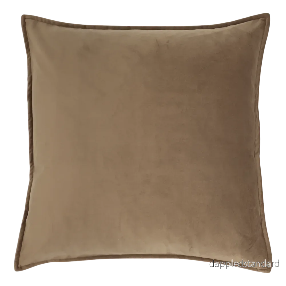 Sammetskuddfodral Ljusbrun, 2-pack Sammetskuddfodral Ljusbrun, 2-pack