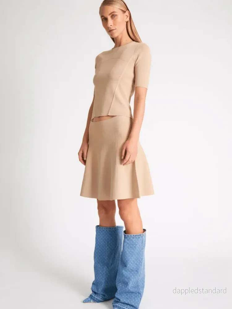 Beige Ruth Custommade kjol