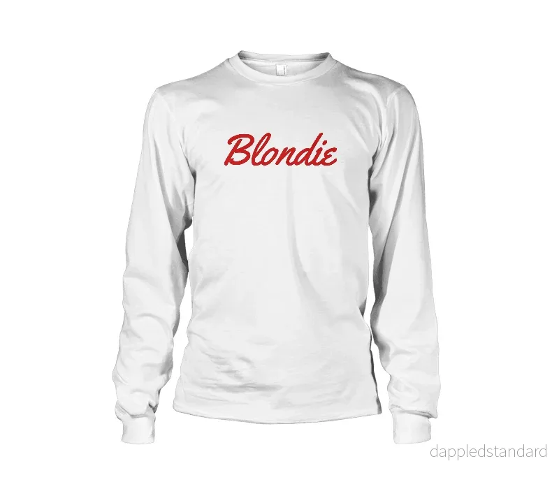 Unisex långärmad randig T-shirt