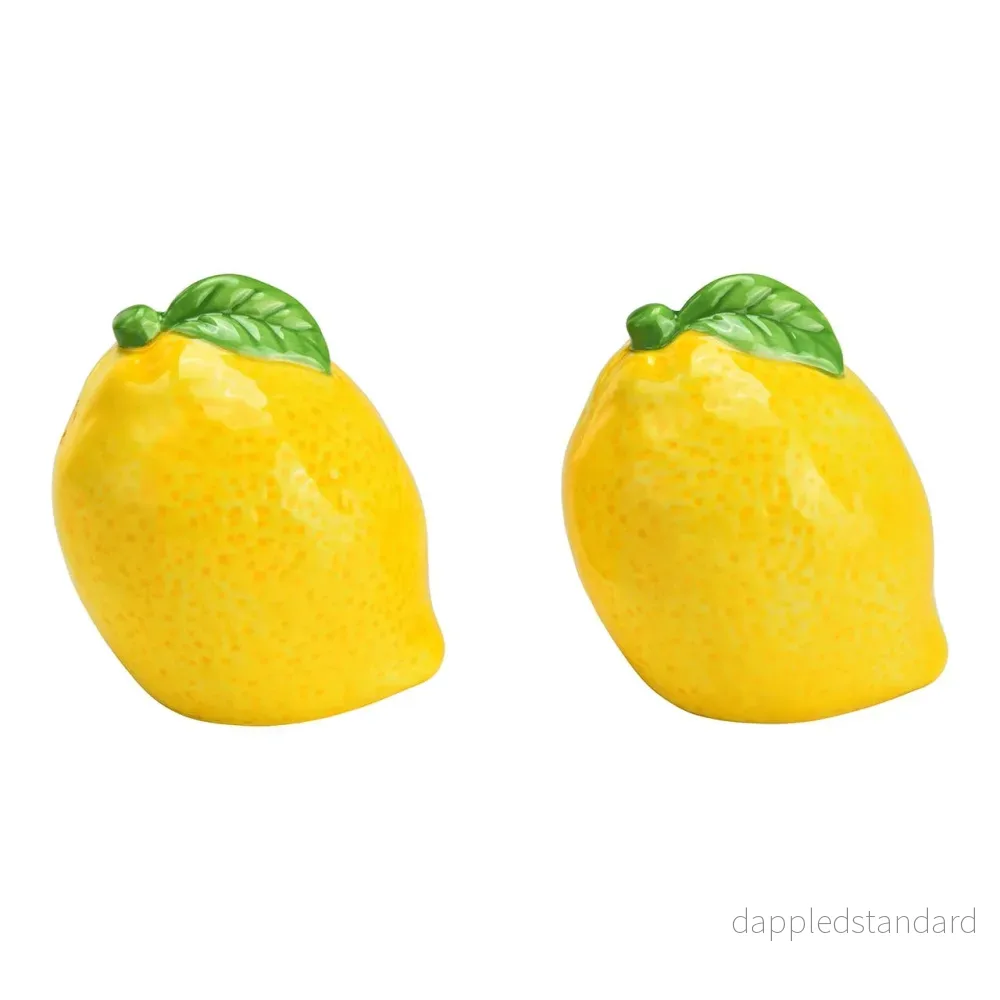 Salt- och pepparströare citron