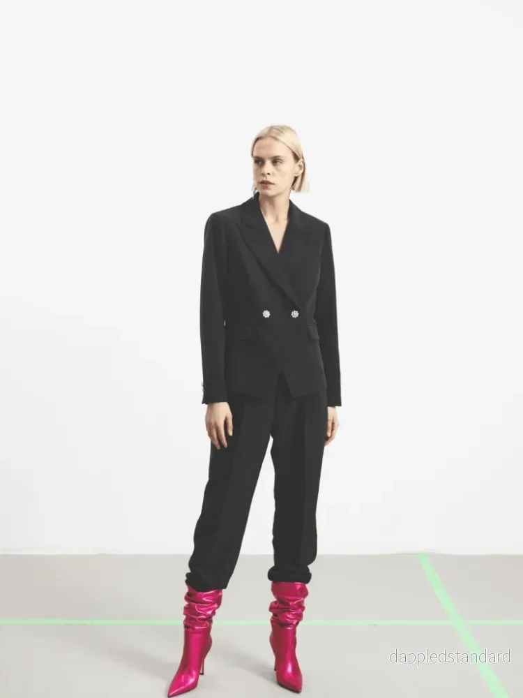 Svart Faduma Custommade Blazer Jacka