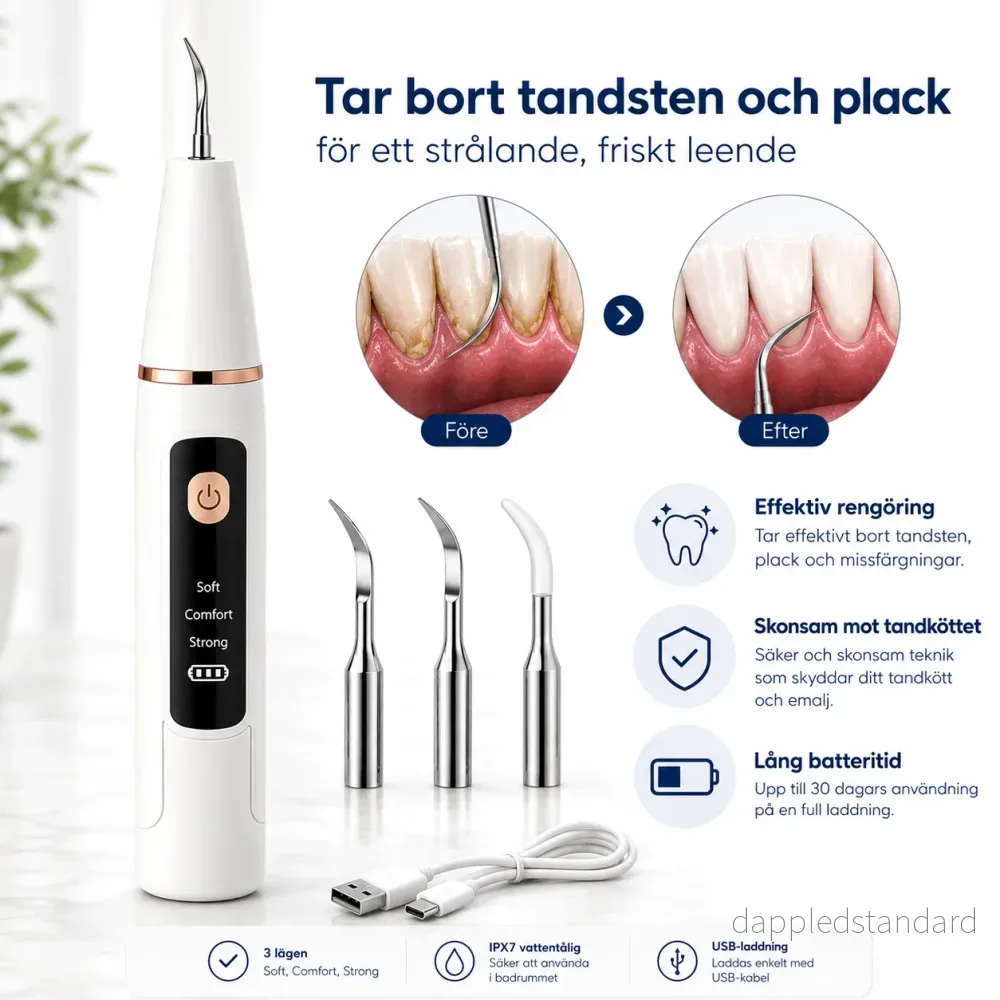 SmilePro™ – Ta Bort Tandsten & Plack Hemma