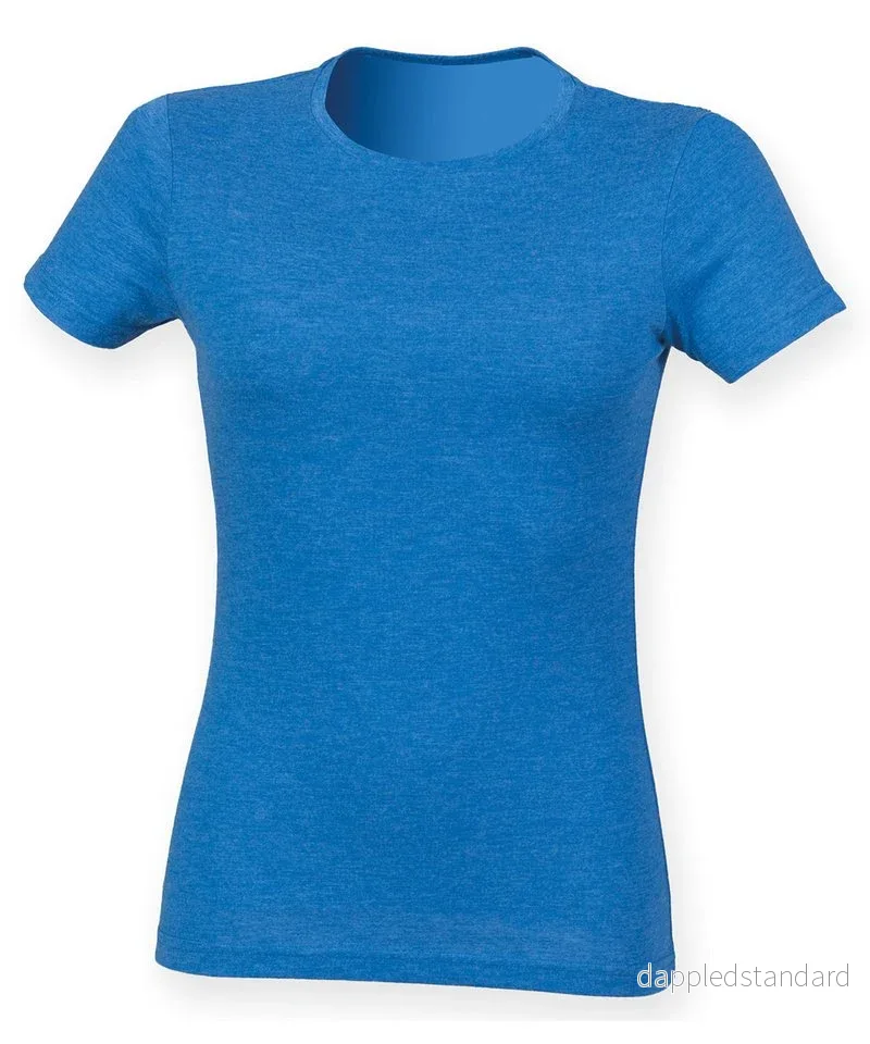 Triblend T-shirt – Dam - Bild 2