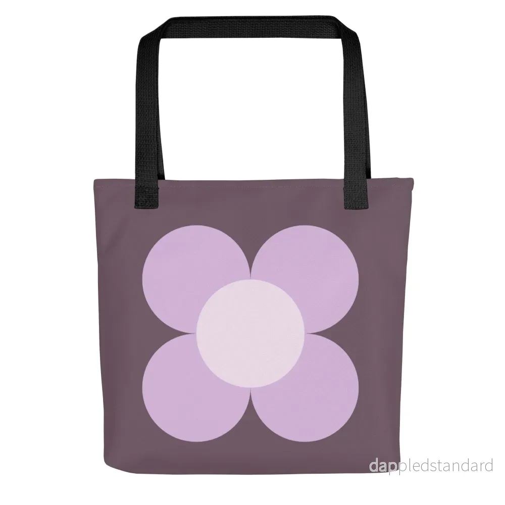 Väska Blom Violett