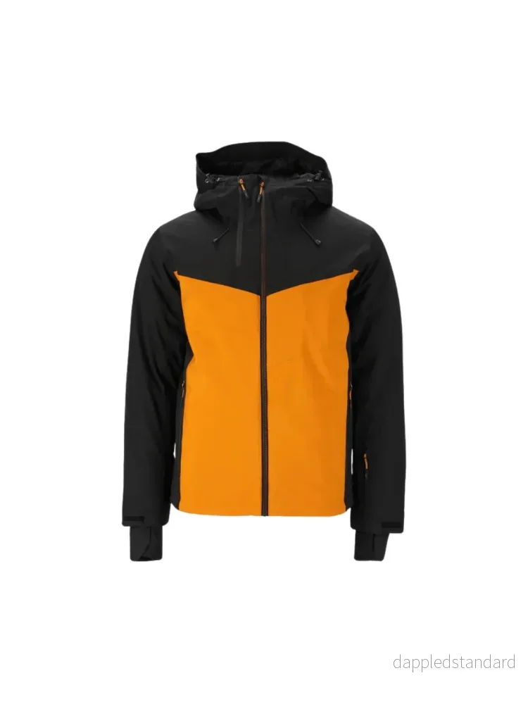 CMP Orange Fix Hood Herre Skijakke - Bild 2