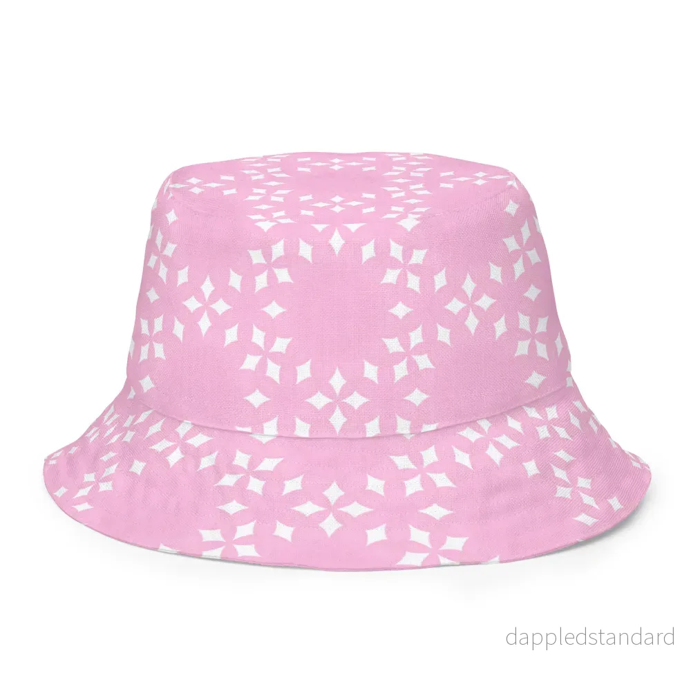 Vändbar hatt Plurr Krans rosa - Bild 3