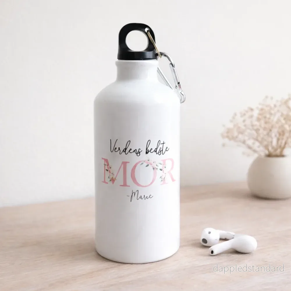 Dricksflaska med namn (mamma – rosa) Dricksflaska med namn (mamma – rosa)