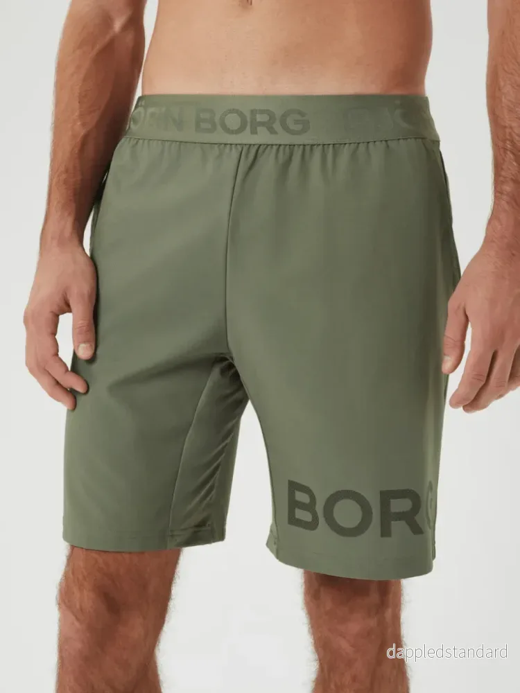 Dusty Green Björn Borg Performance Shorts Dusty Green Björn Borg Performance Shorts