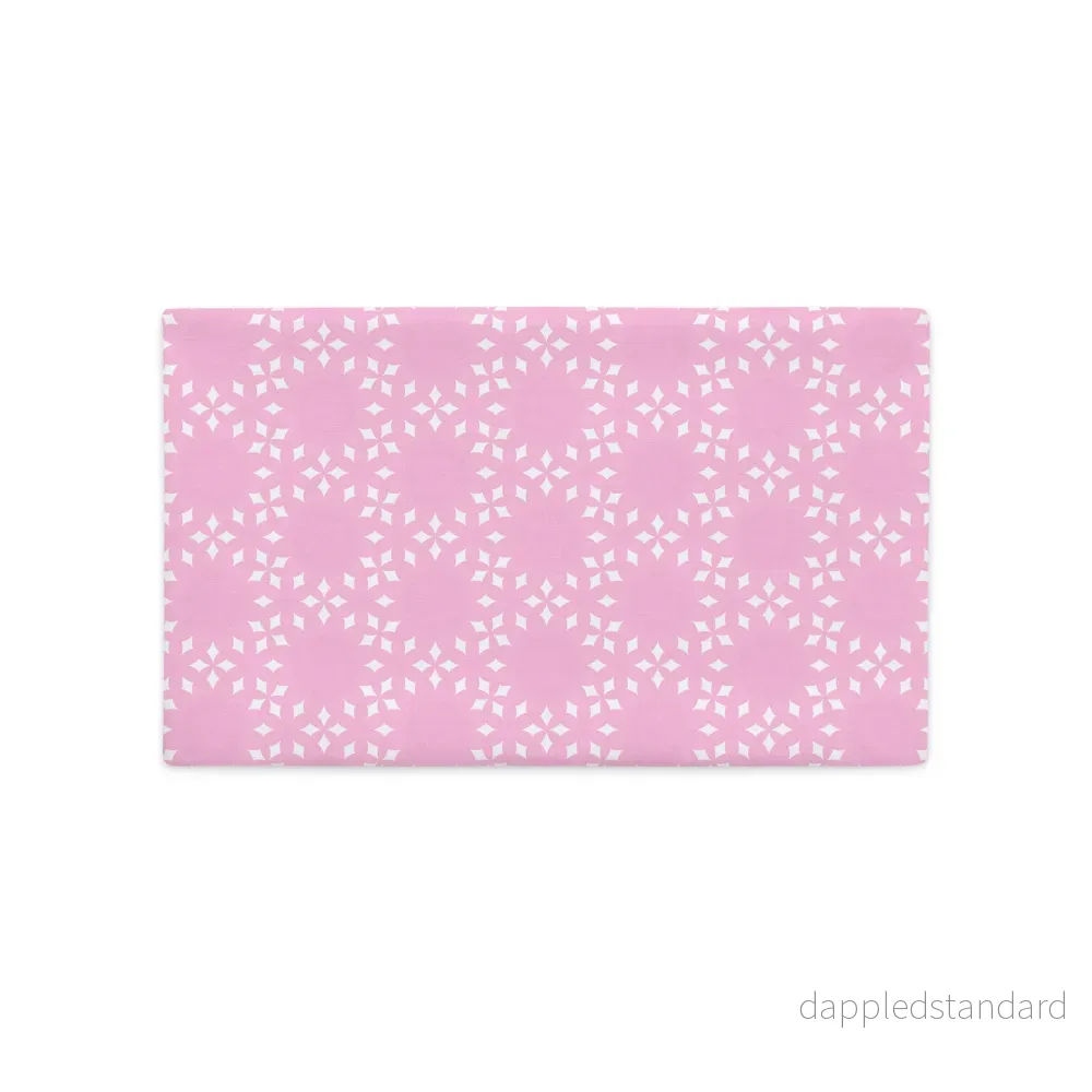 Kuddfodral Plurr Krans rosa