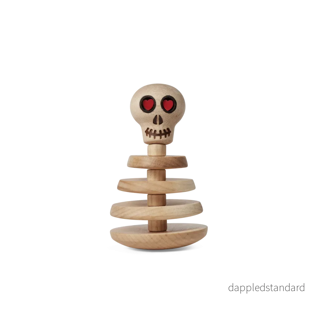 Dekoration The Skeleton Skelett Lönn