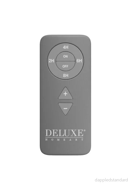 DeluxeHomeart Fjärrkontroll LED-ljus Svart