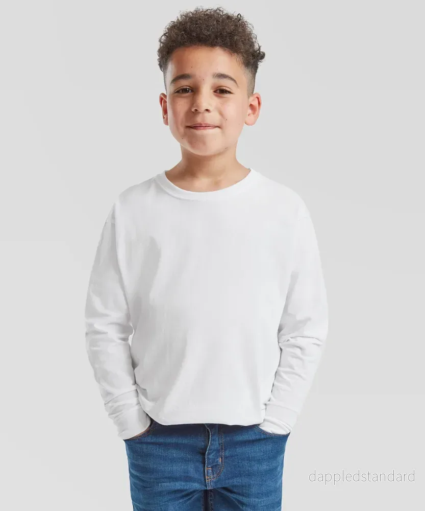 Kids Valueweight långärmad T-shirt