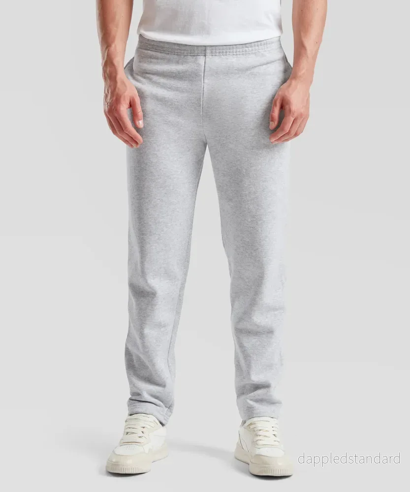 Klassiska 80/20-sweatpants med öppna ben Klassiska 80/20-sweatpants med öppna ben
