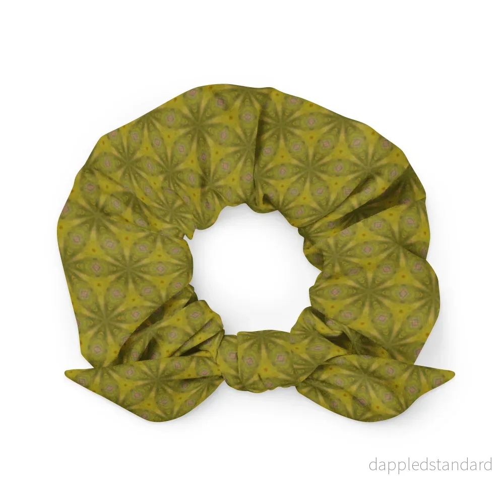 Scrunchie i återvunnet material Ro Grön